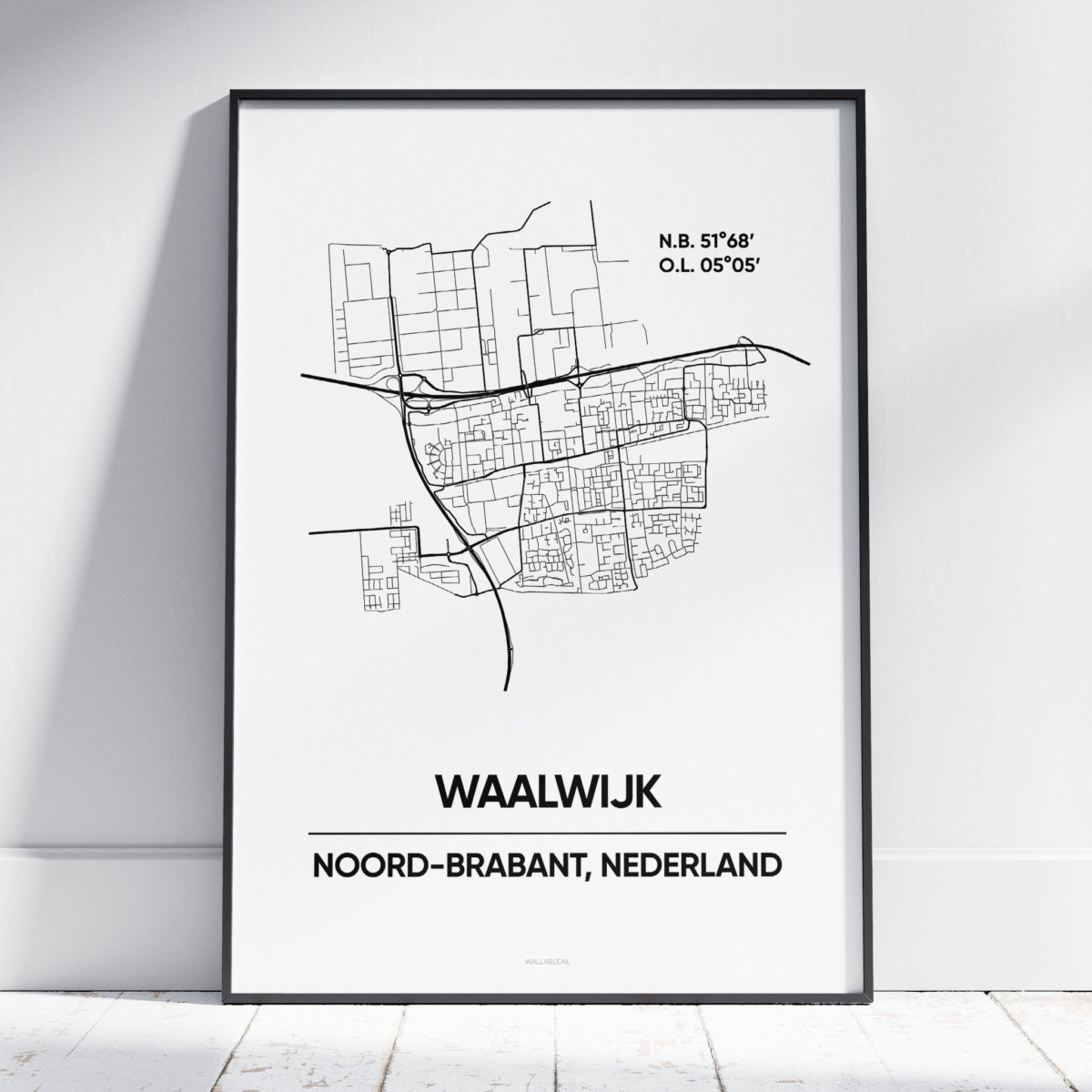 Waalwijk stad poster