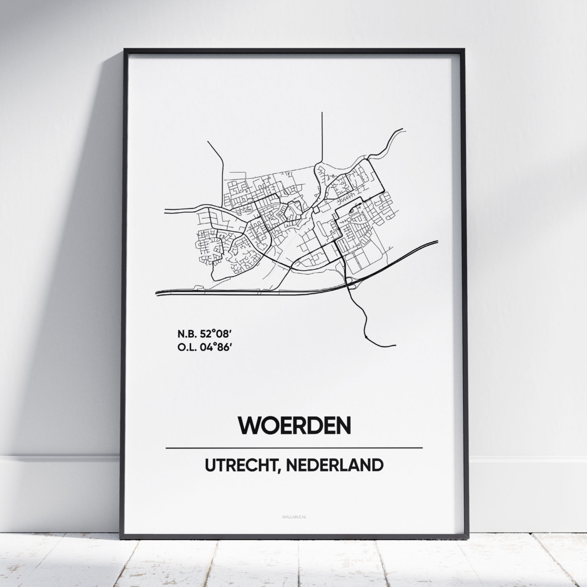 Woerden stad poster