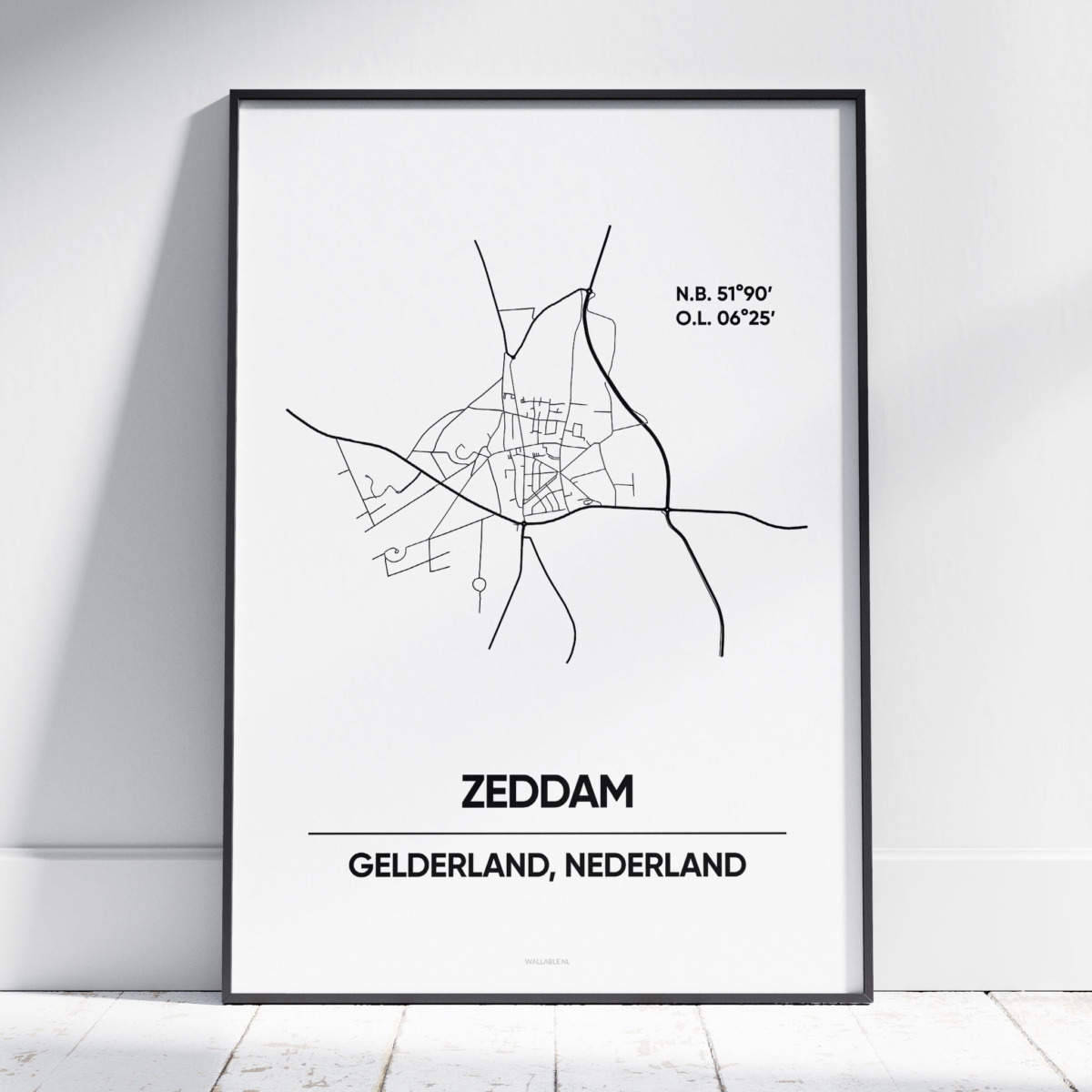 Zeddam stad poster Zeddam stad poster