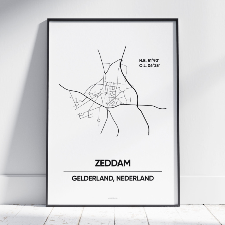 Zeddam stad poster