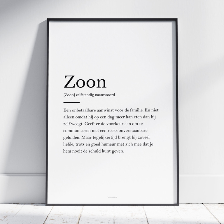 Zoon poster