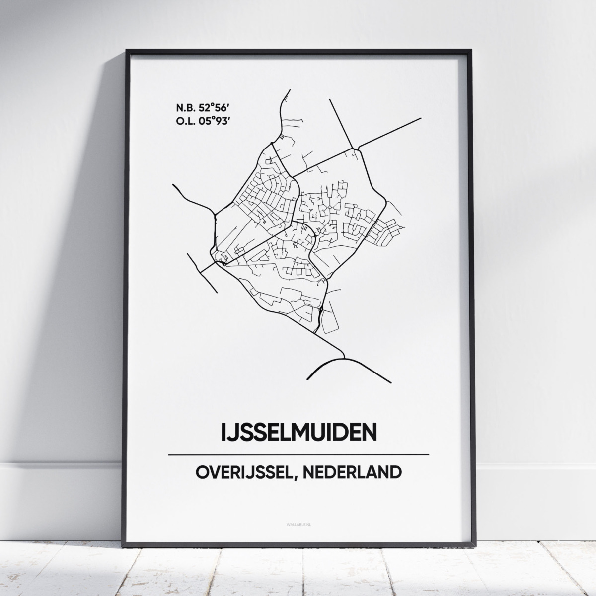 IJsselmuiden stad poster