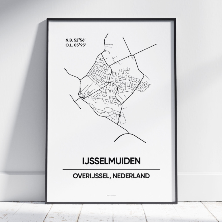 IJsselmuiden stad poster
