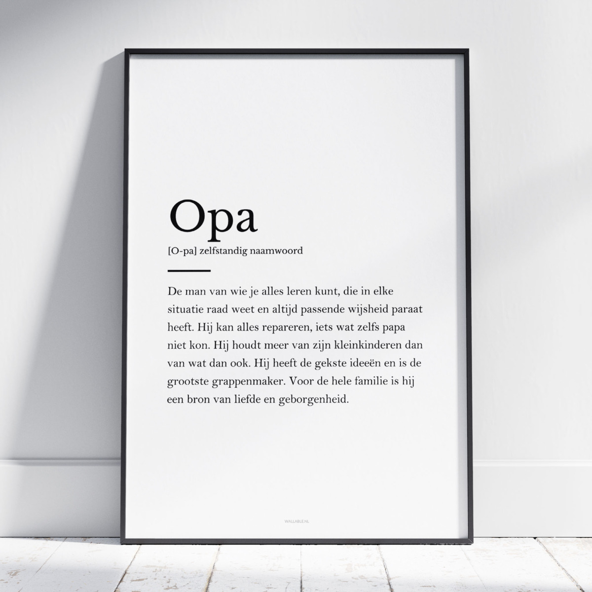 Opa poster