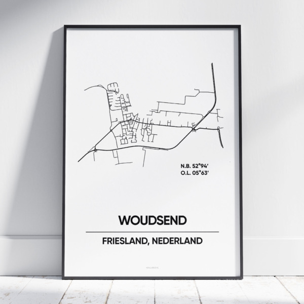 Woudsend stad poster