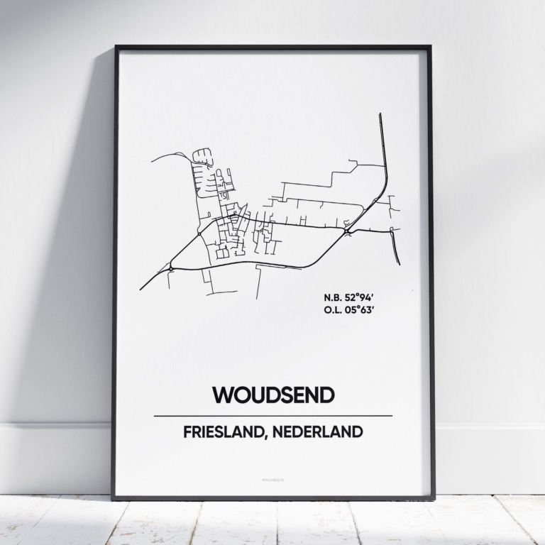 Woudsend stad poster