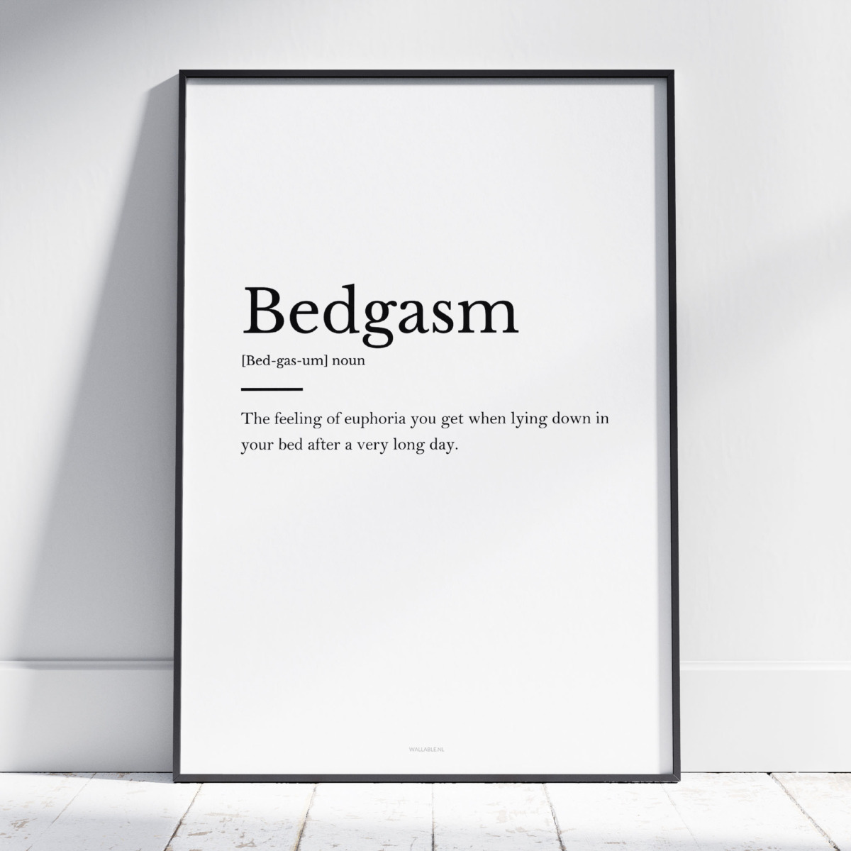 Bedgasm poster Bedgasm poster