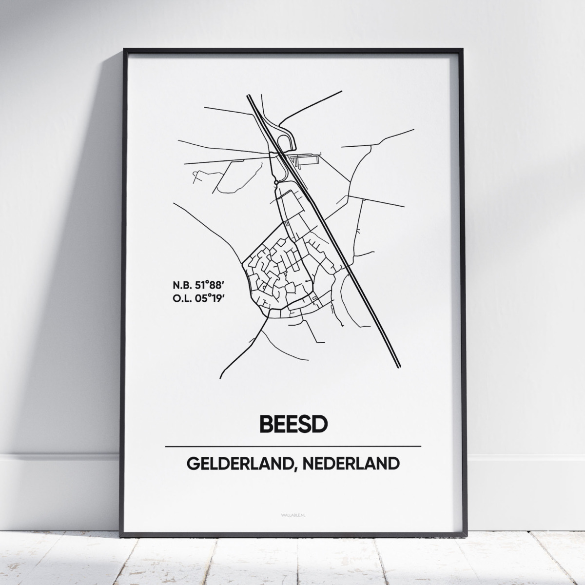 Beesd stad poster Beesd stad poster
