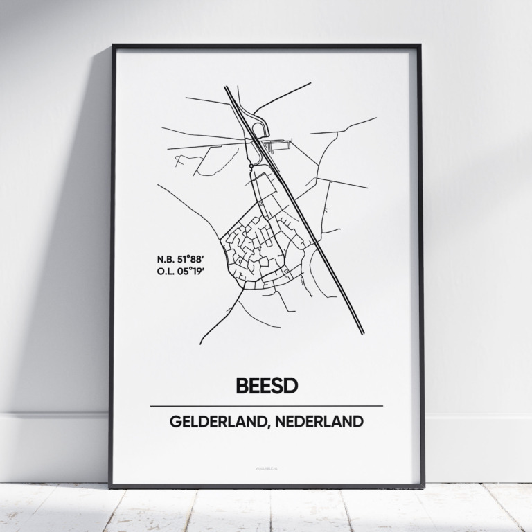 Beesd stad poster
