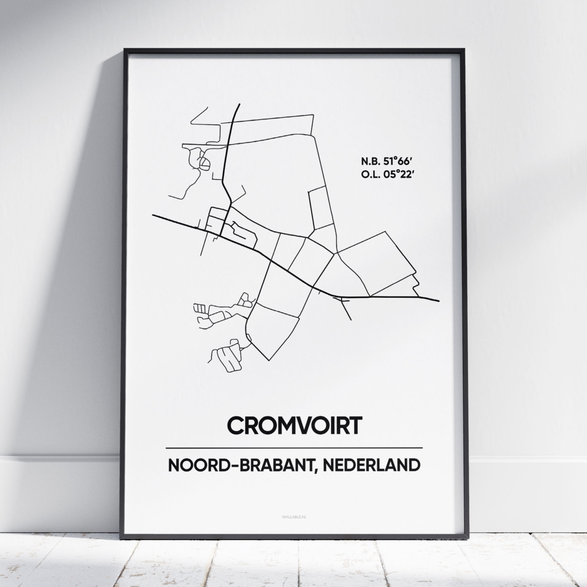 Cromvoirt stad poster