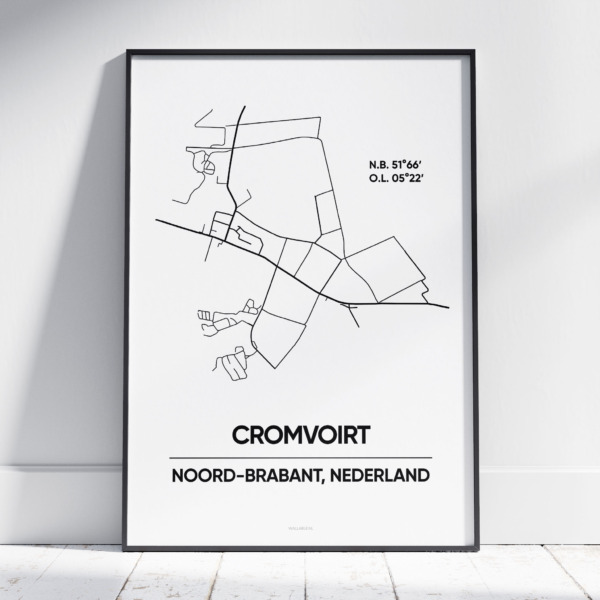 Cromvoirt stad poster
