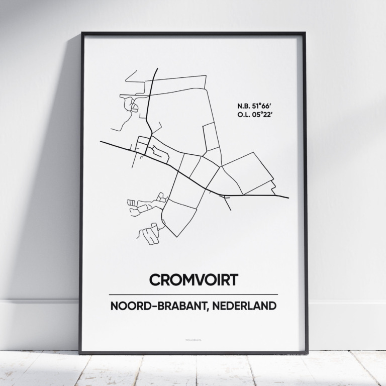 Cromvoirt stad poster