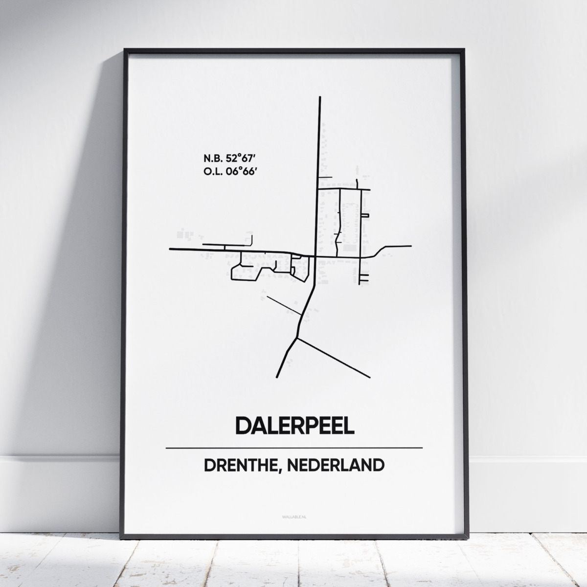 Dalerpeel stad poster Dalerpeel stad poster