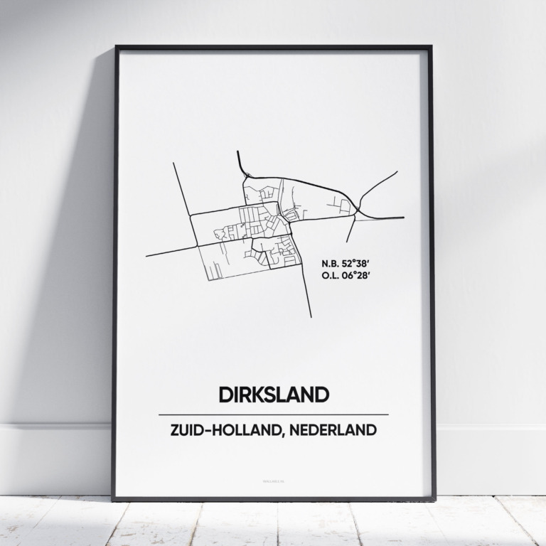 Dirksland stad poster