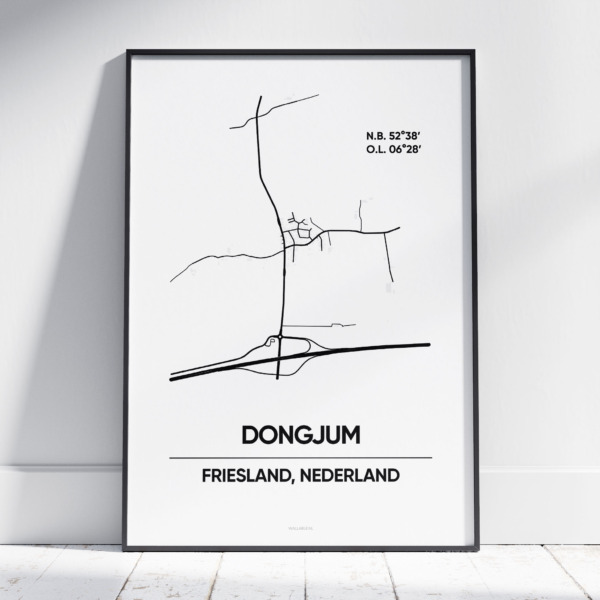 Dongjum stad poster