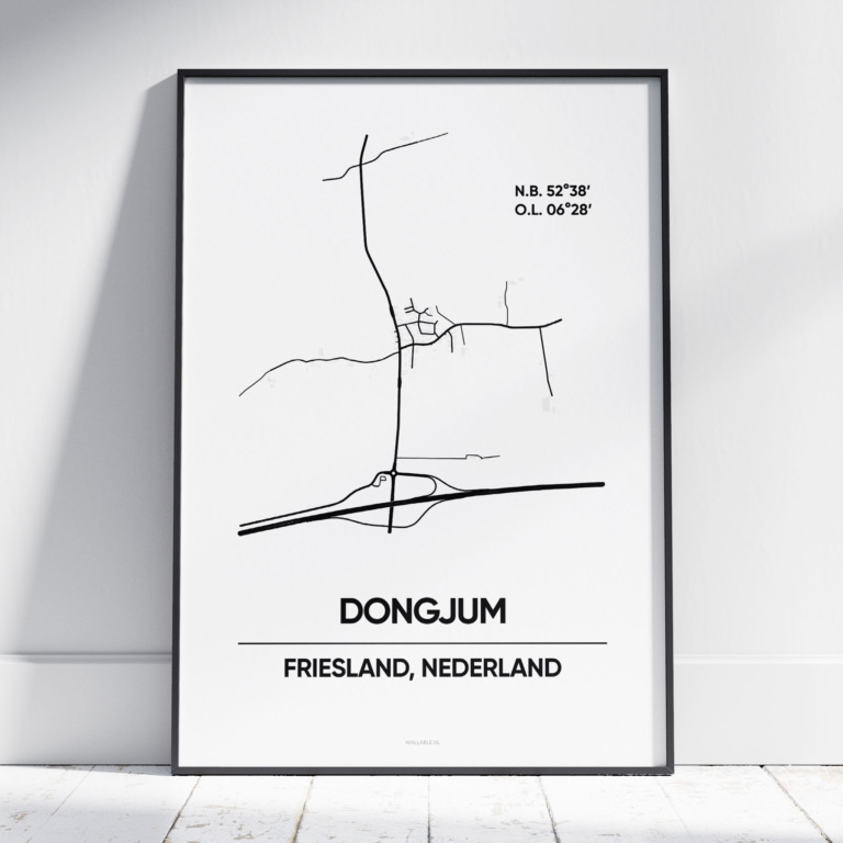 Dongjum stad poster