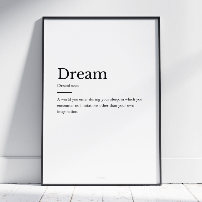 Dream poster
