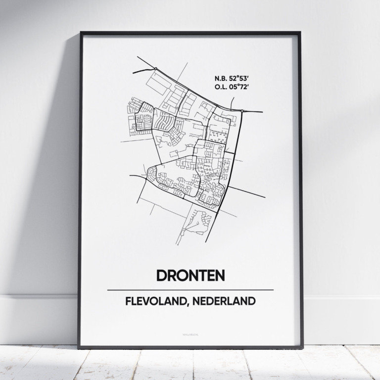 Dronten stad poster