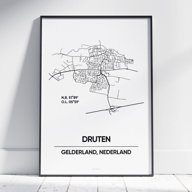 Druten stad poster