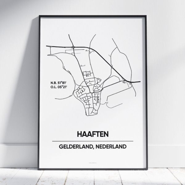 Haaften stad poster
