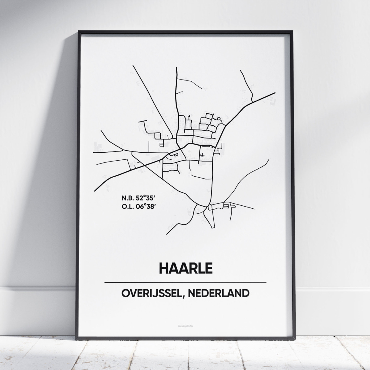 Haarle stad poster Haarle stad poster