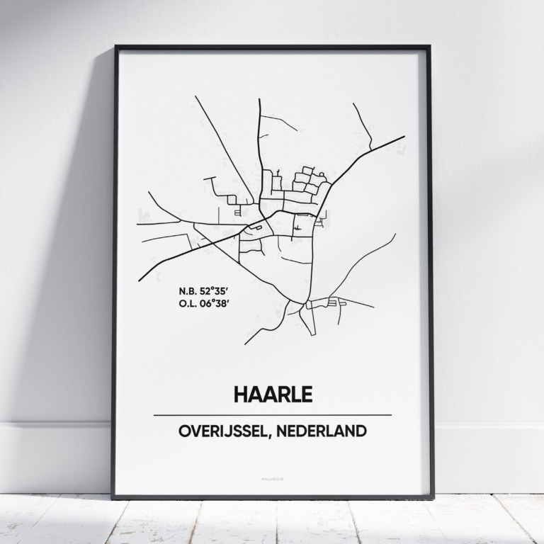 Haarle stad poster