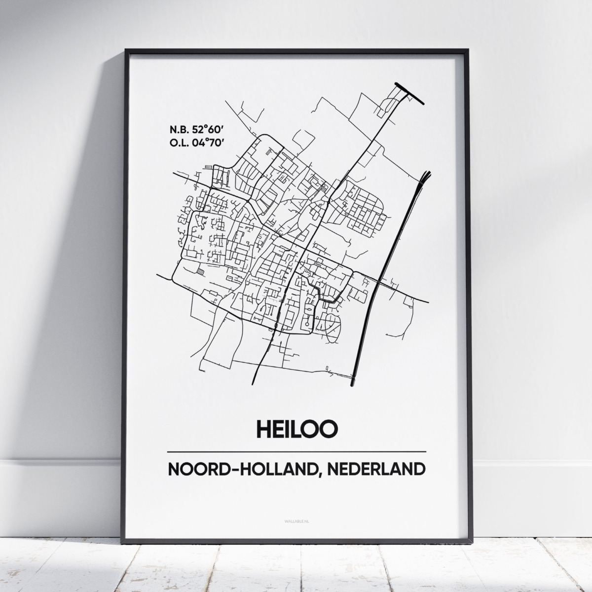 Heiloo stad poster Heiloo stad poster