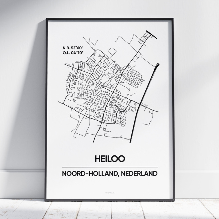 Heiloo stad poster