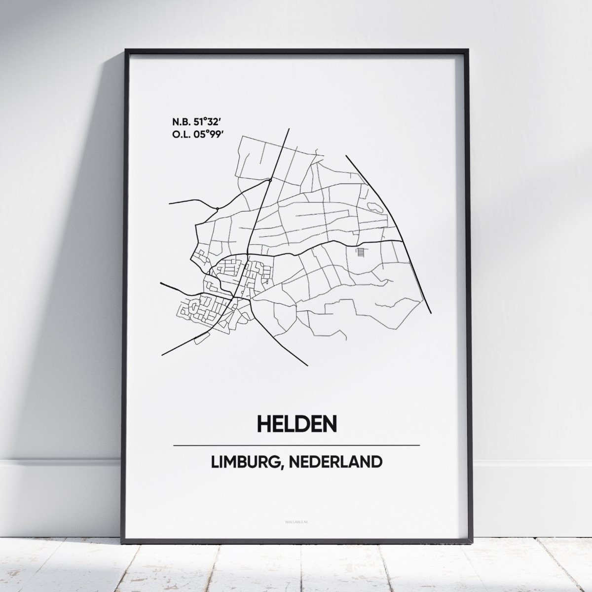 Helden stad poster Helden stad poster