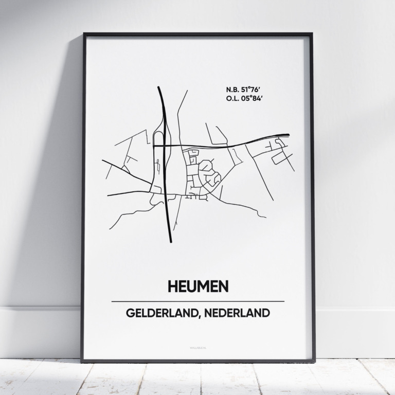 Heumen stad poster