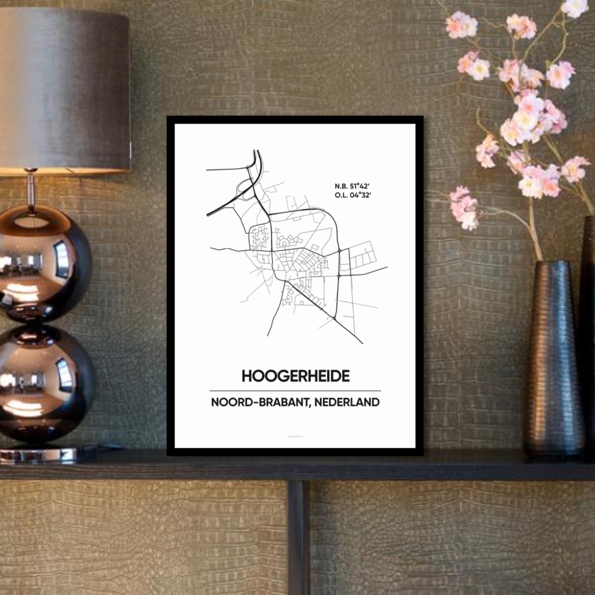 Hoogerheide stad poster