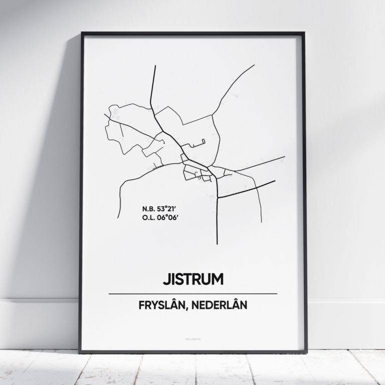 Jistrum stad poster