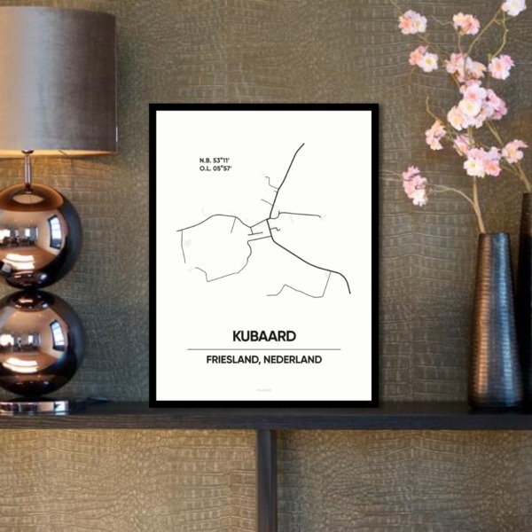 Kubaard stad poster