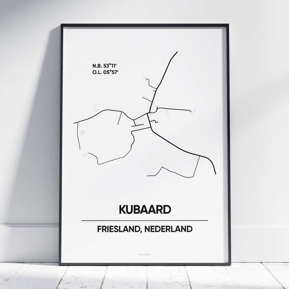 Kubaard stad poster Kubaard stad poster