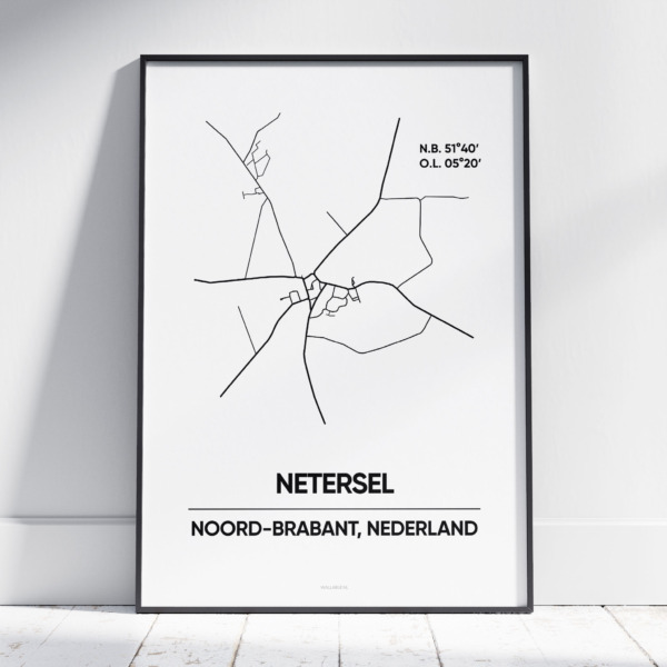 Netersel stad poster