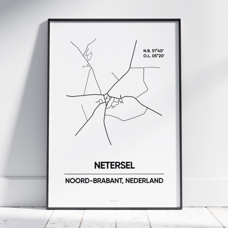 Netersel stad poster