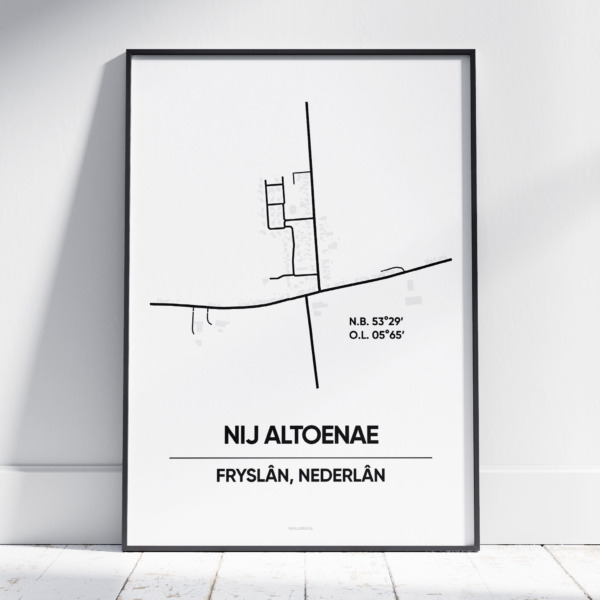 Nij Altoenae stad poster