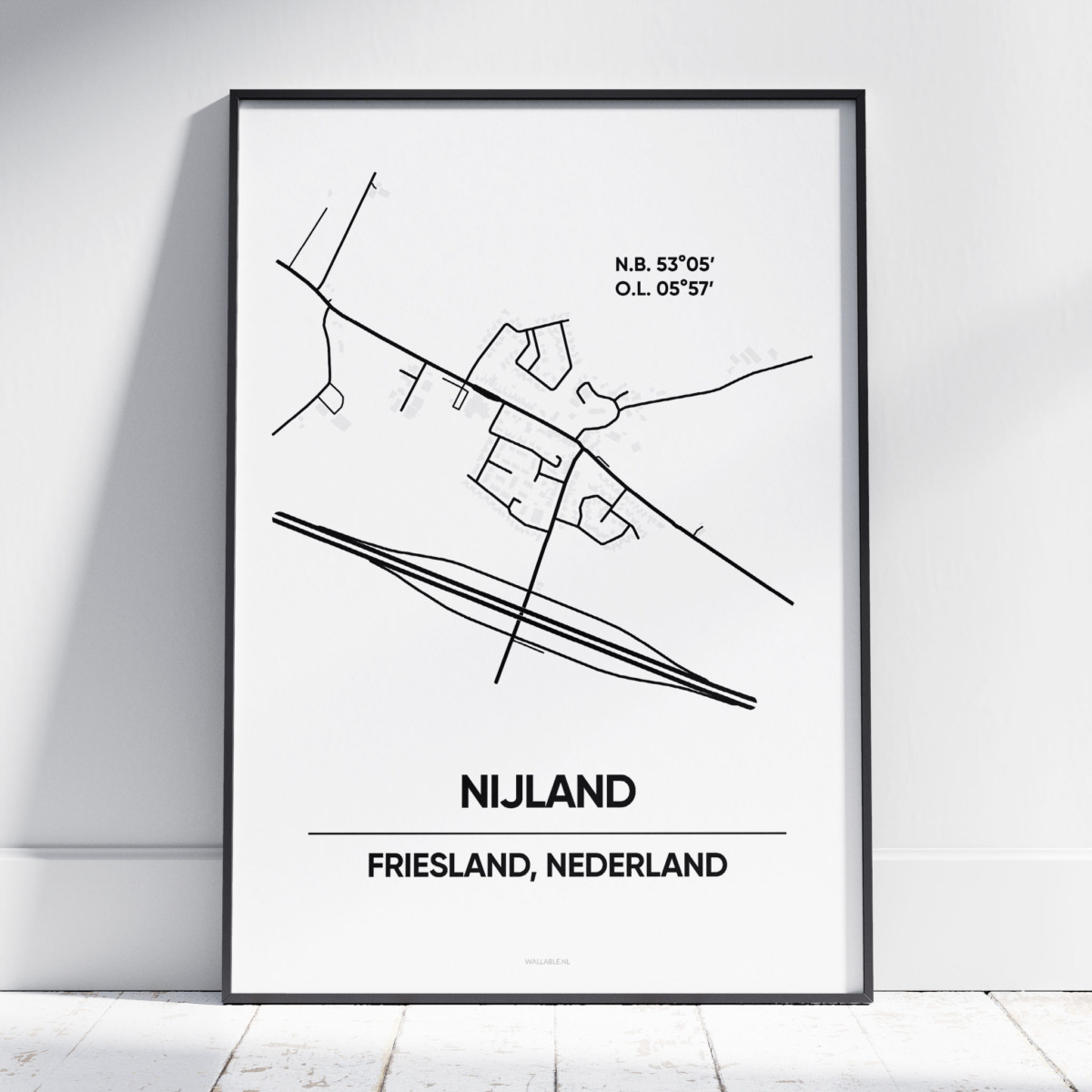 Nijland stad poster