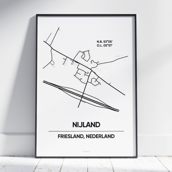 Nijland stad poster