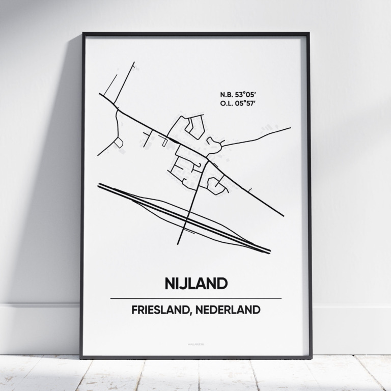 Nijland stad poster
