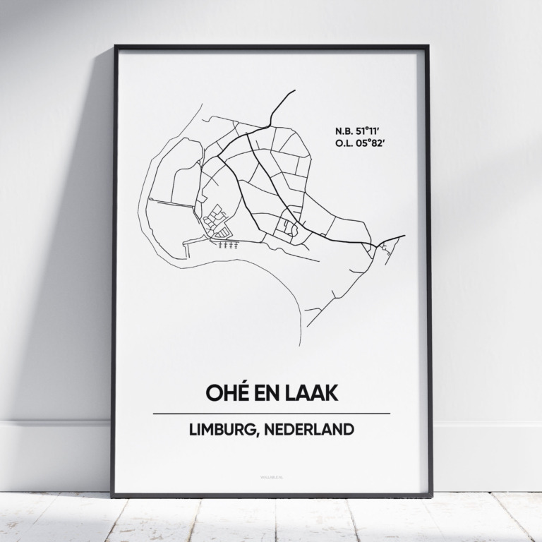 Ohé en Laak stad poster
