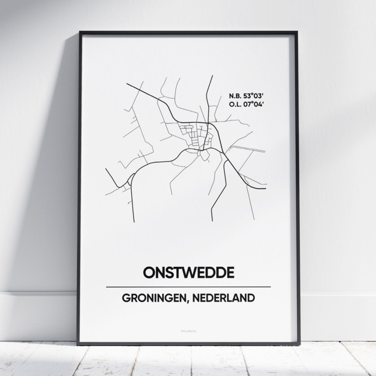 Onstwedde stad poster