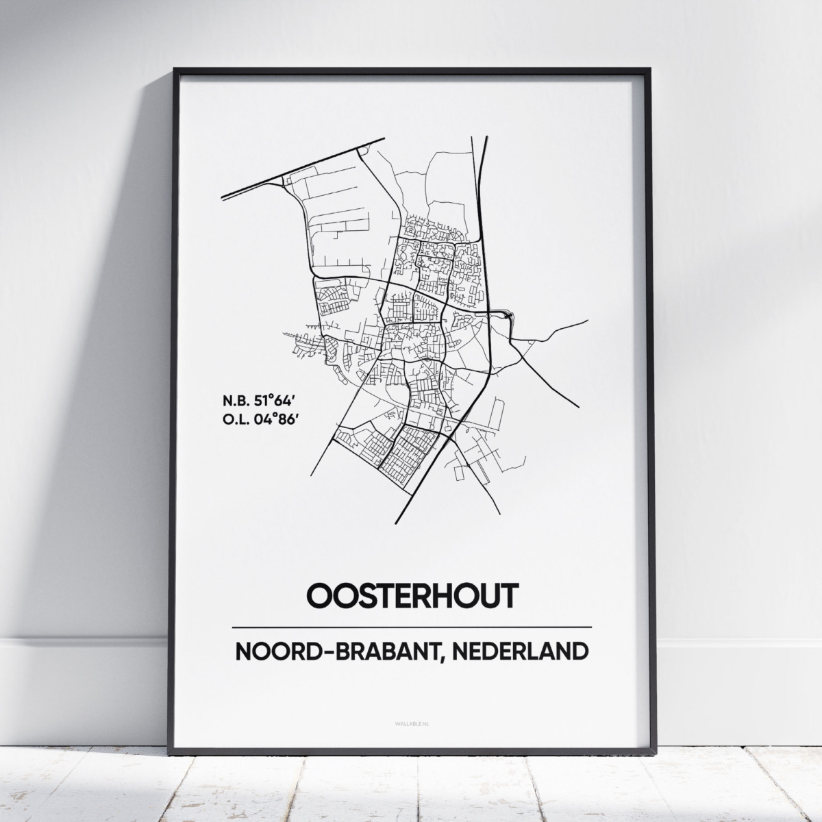 Oosterhout stad poster