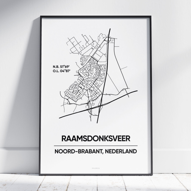Raamsdonksveer stad poster