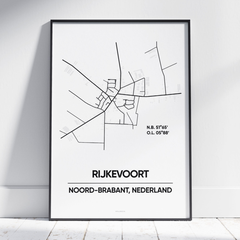 Rijkevoort stad poster