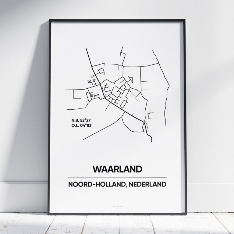 Waarland stad poster