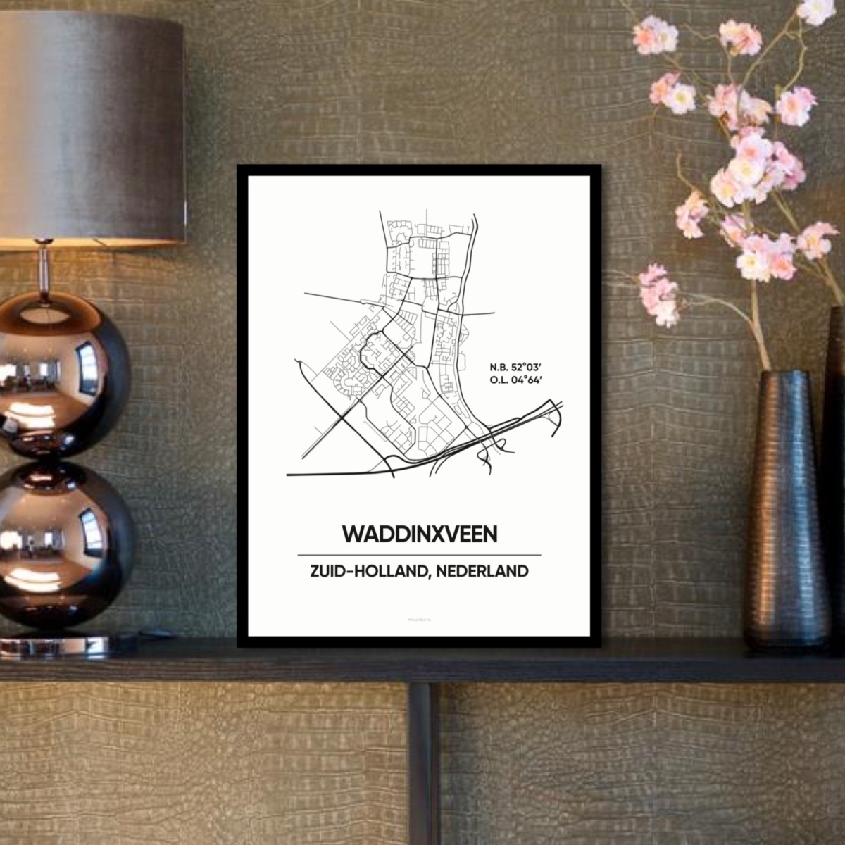 Waddinxveen stad poster