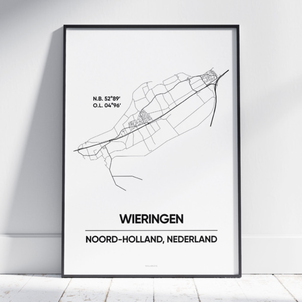 Wieringen stad poster
