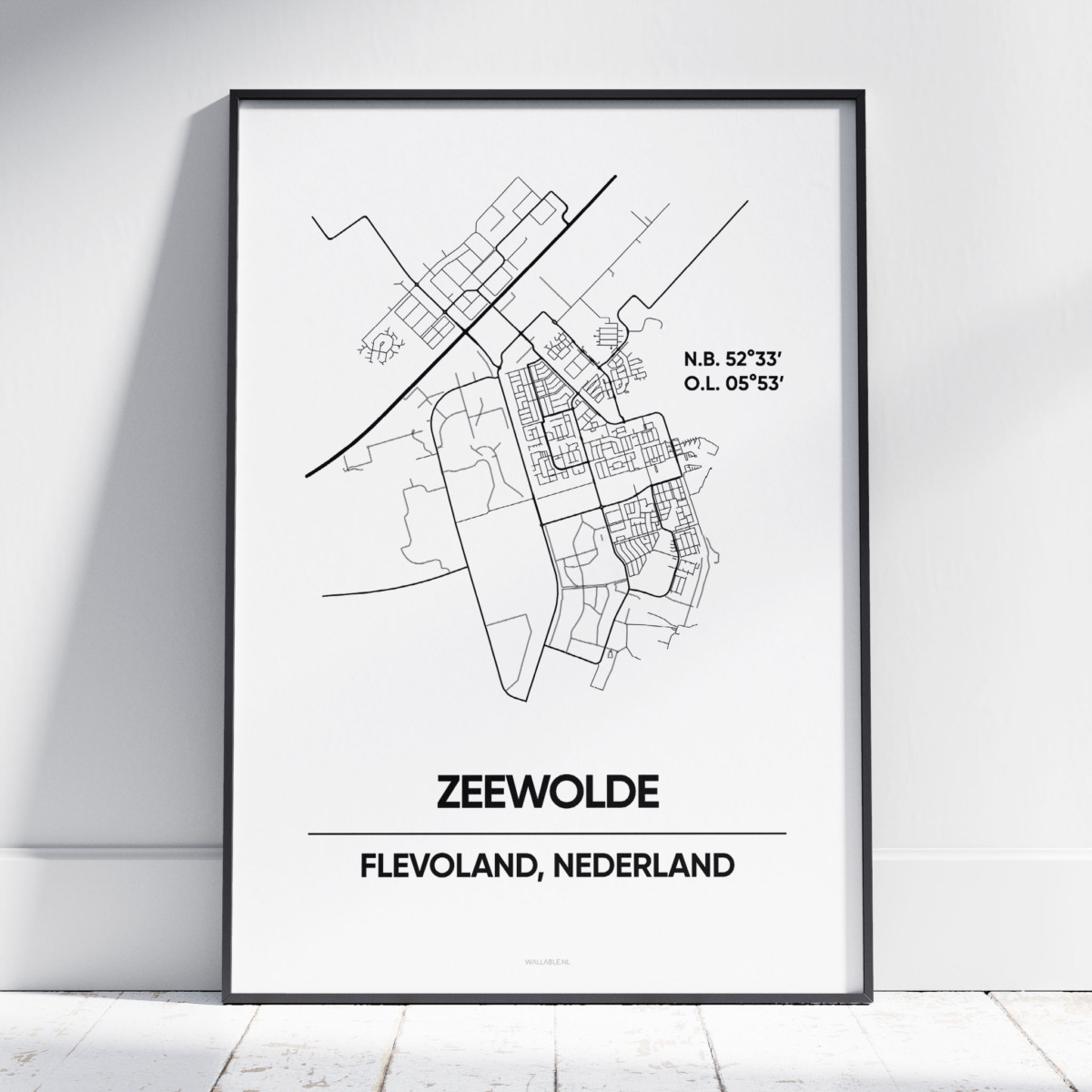 Zeewolde stad poster