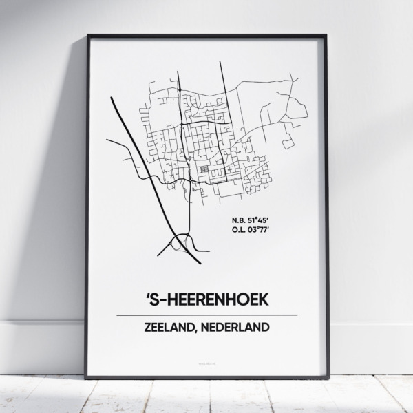 ‘s-Heerenhoek stad poster